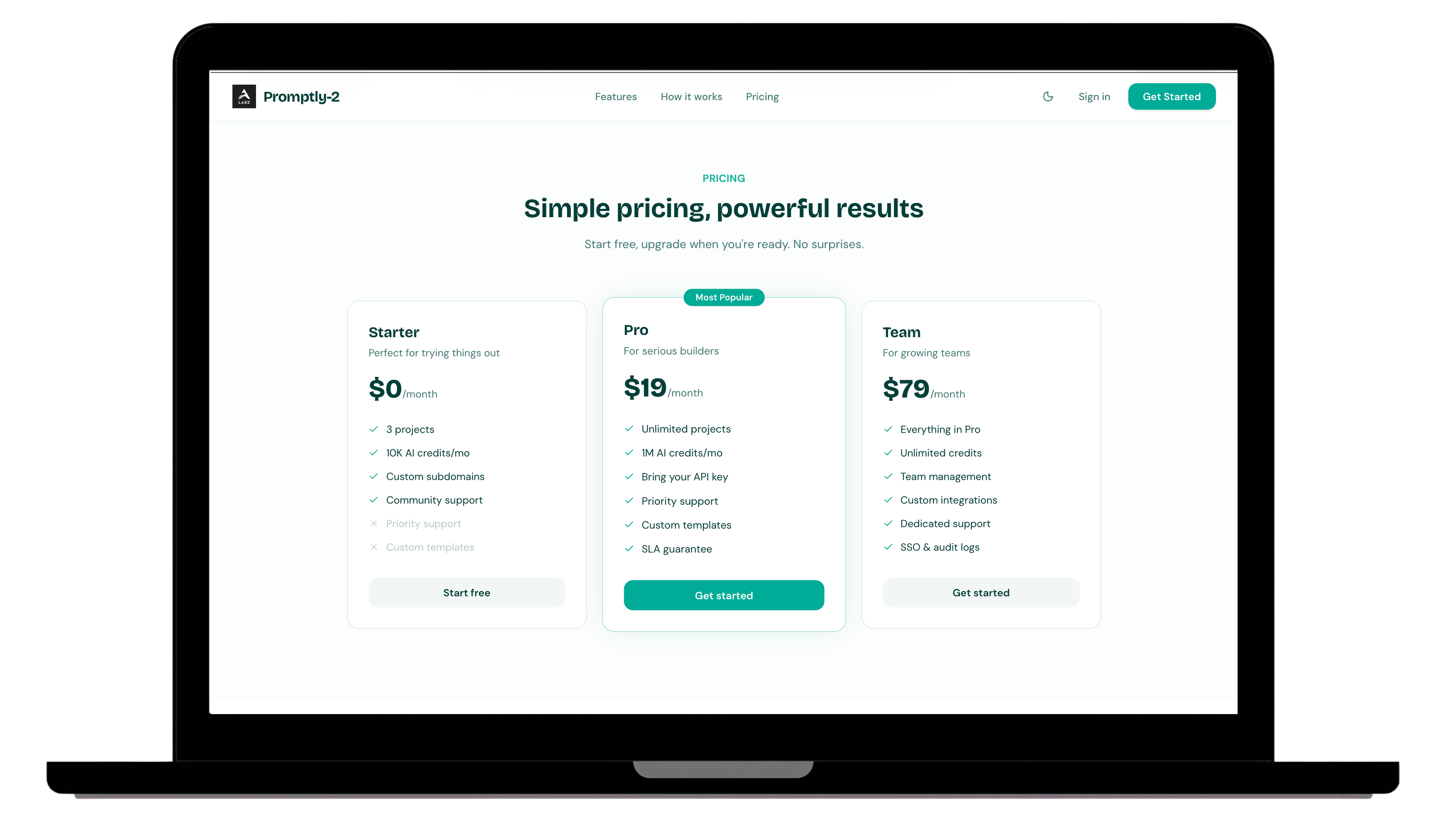 Pricing Plans
